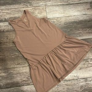 A NEW DAY TAUPE COLORED TANK DRESS